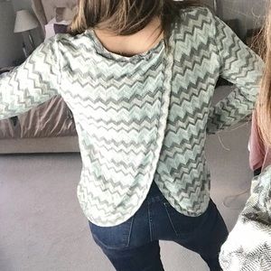 Generation Love Cross Back Sweater